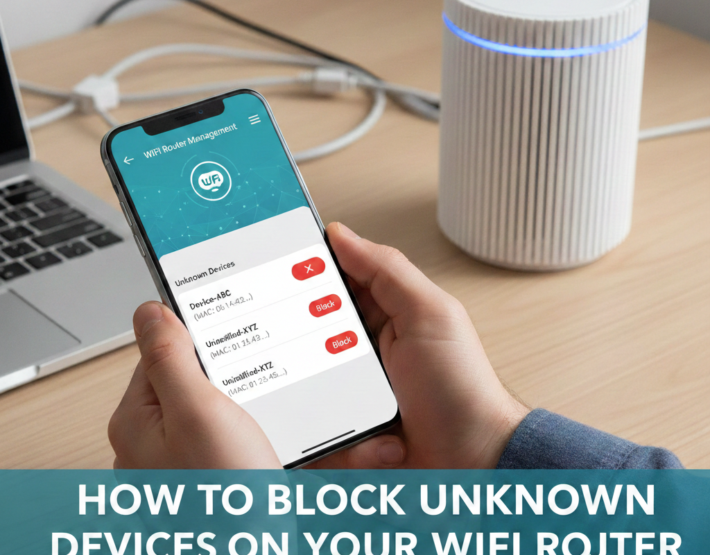 How to Block Unknown Devices on Your WiFi Router