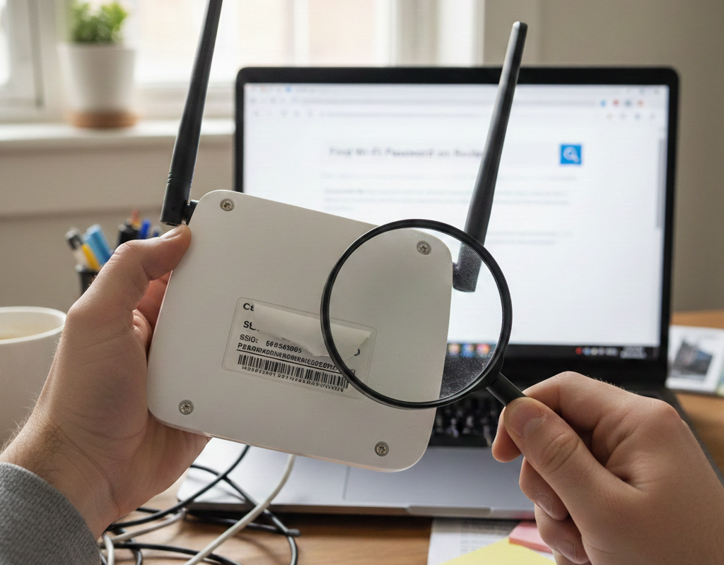  Find Wi-Fi Password on Router 